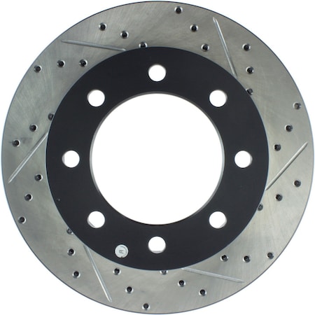 Sport Drilled/Slotted Brake Rotor, 127.65112L